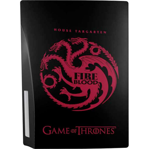 Game of Thrones: House Targaryen PS5 Console Skin